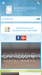 Mobile Screenshot of expressionsdental.com
